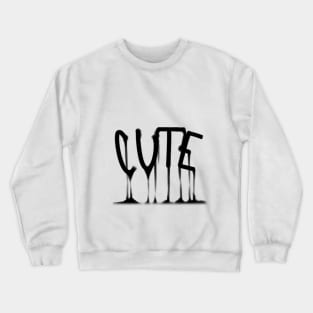 Cute smudge Crewneck Sweatshirt